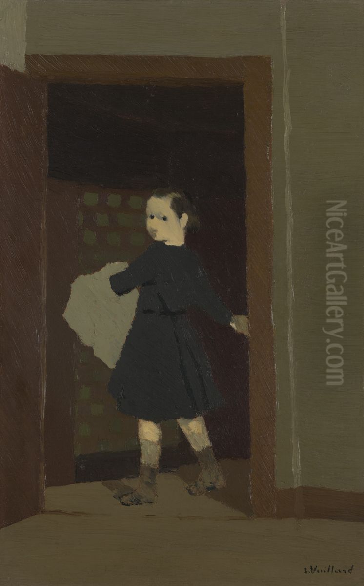 The Child at the Door Oil Painting by Jean-Edouard Vuillard