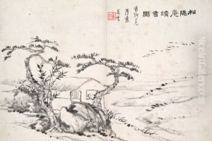 Reading at the Secluded Pine Studio (Song yin an)