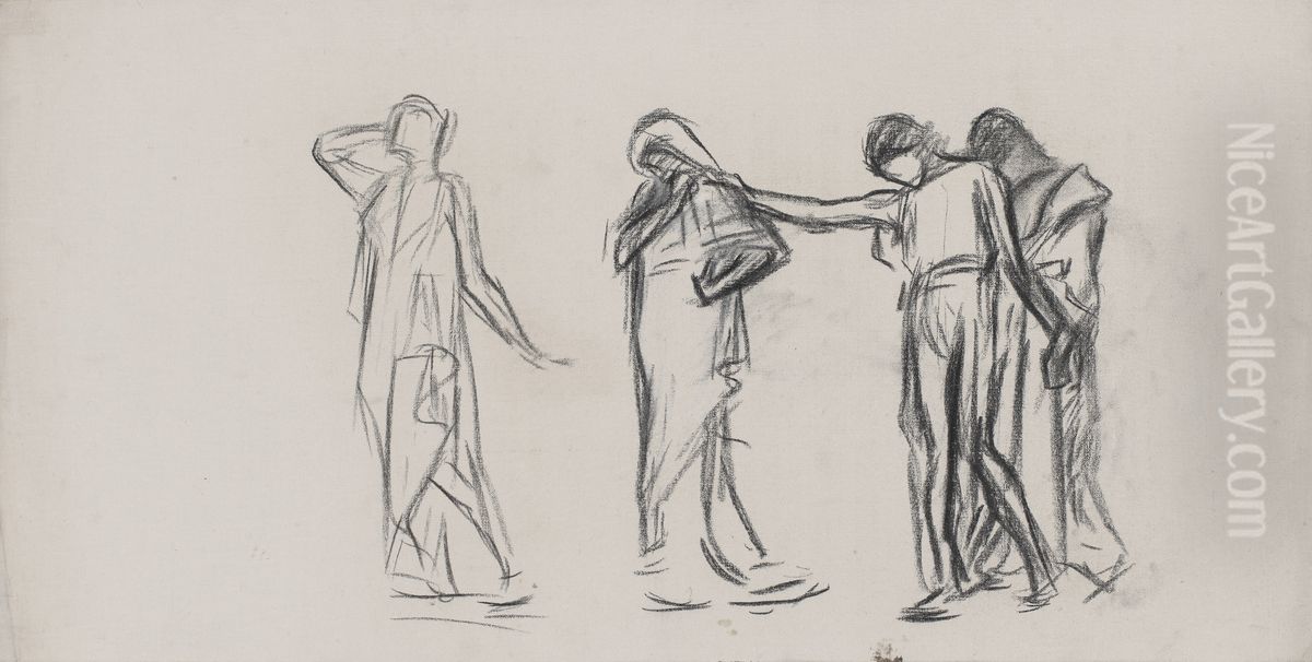 Early figure study for 