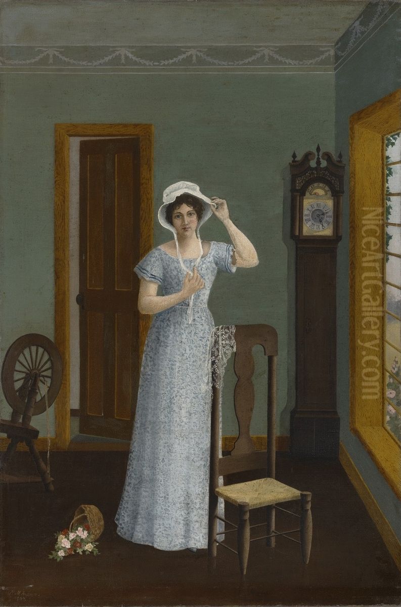 Figure of a Woman Oil Painting by Marietta Minnigerode Andrews