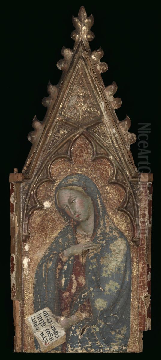 Virgin Annunciate Oil Painting by Bartolo di Fredi