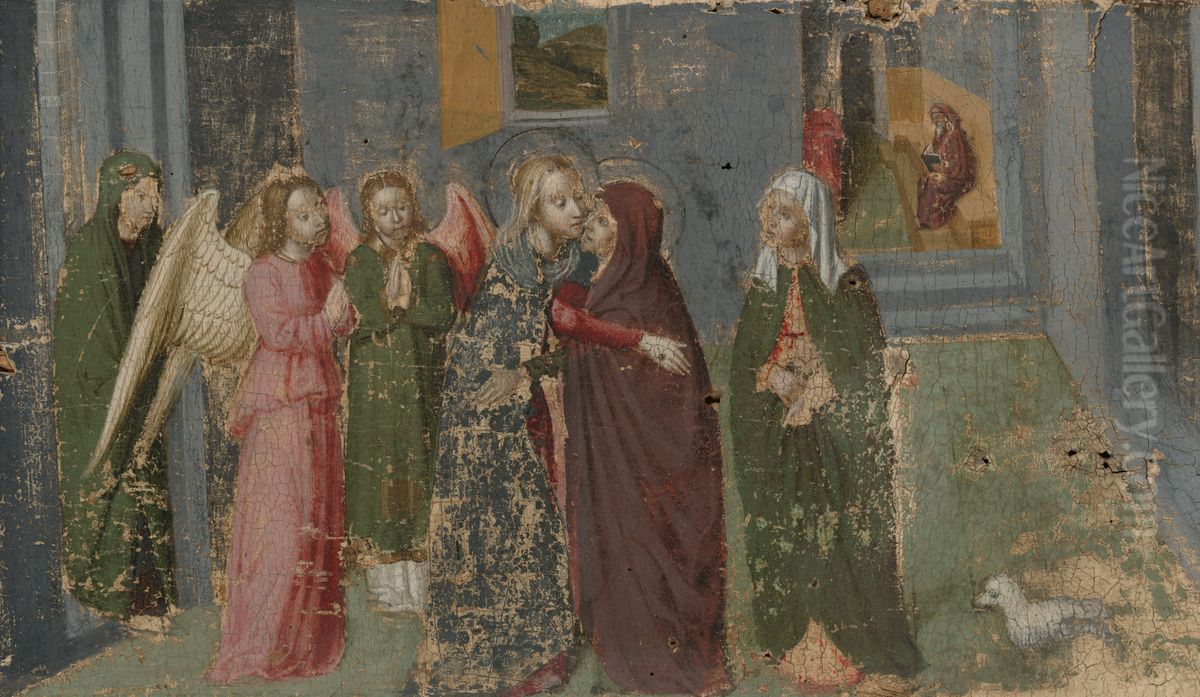 The Visitation Oil Painting by Ludovico Brea