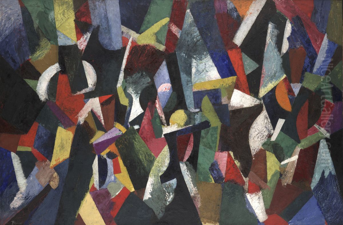 Composition IV Oil Painting by Patrick Henry Bruce