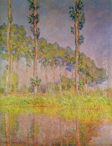 Les Trois arbres, printemps