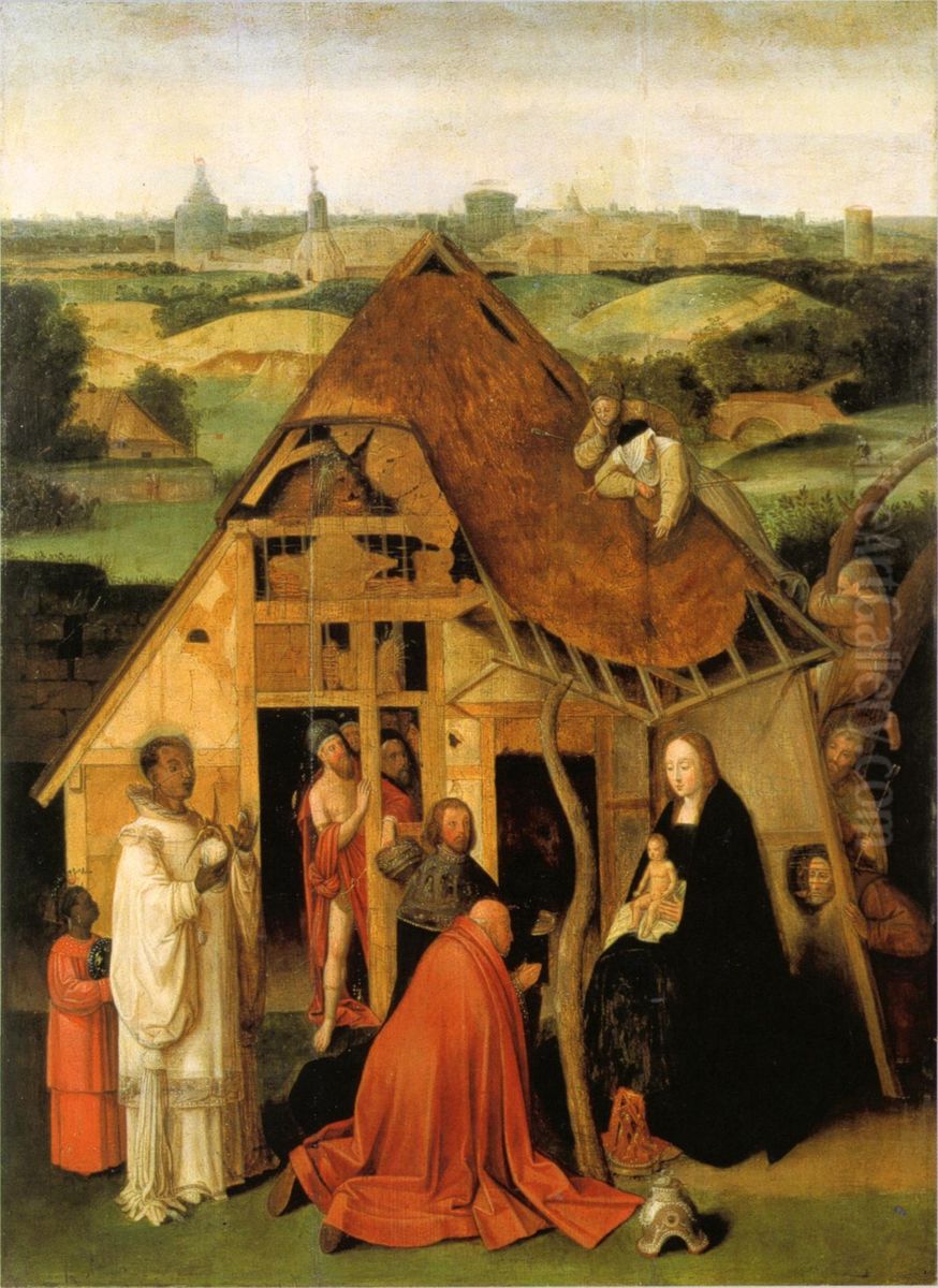 Adoration of the Magi Oil Painting by Hieronymous Bosch