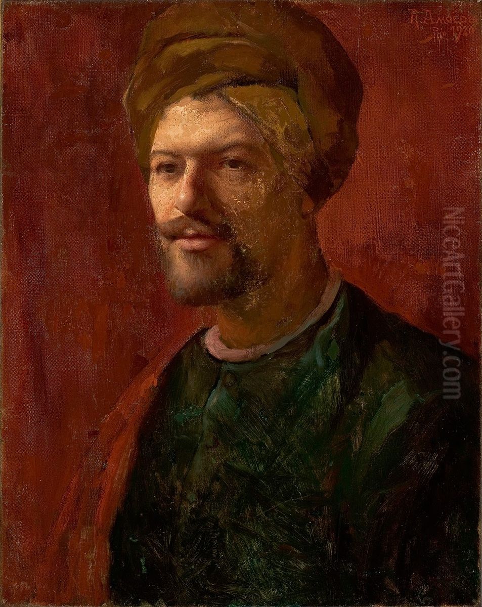 Bedouin Oil Painting by Rodolfo Amoedo