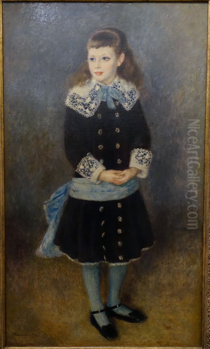 Marthe Berard by Pierre-Auguste Renoir Oil Painting by Pierre Auguste Renoir