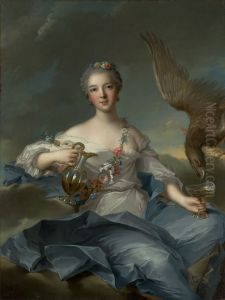 Louise Henriette de Bourbon, future Duchess of Orleans, as Hebe