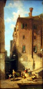 Strasse in Venedig