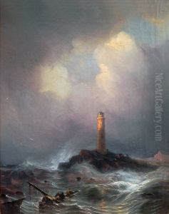 Lighthouse on the Coast of Brittany