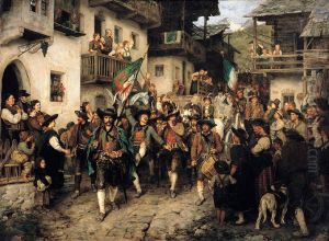 Homecoming of Tyrolean Militia in the War of 1809