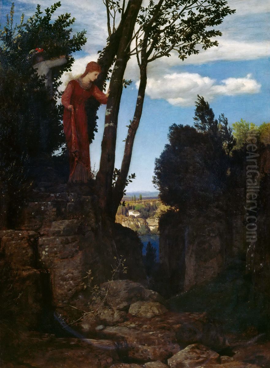 Hochzeitsreise Oil Painting by Arnold Bocklin