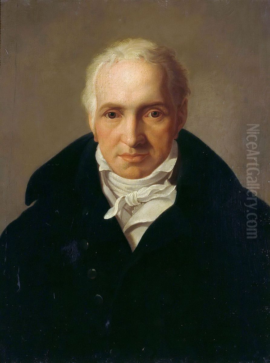 Bildnis des Landschaftsmalers Janus Genelli Oil Painting by Friedrich Bury