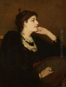 Lady in black
