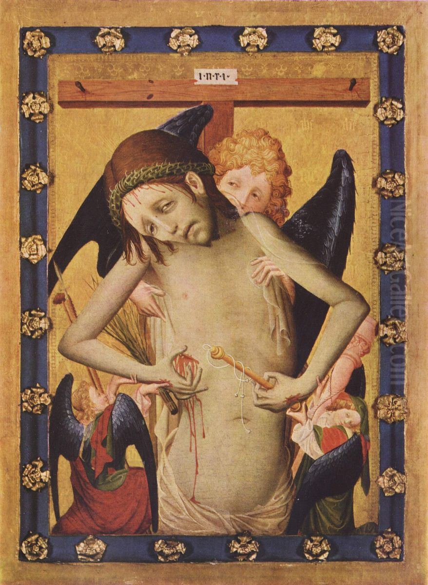 Man of Sorrows Oil Painting by Master Francke