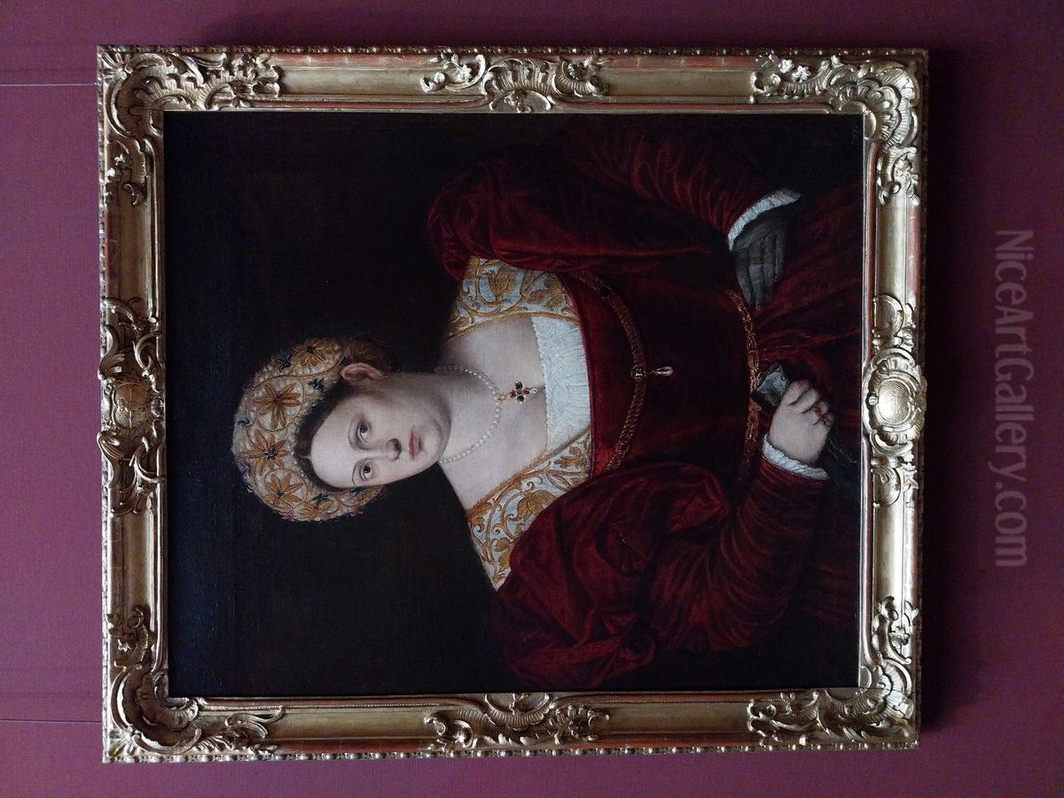 Bildnis einer Dame Oil Painting by Bernardino Licinio