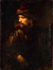 Man with a fur hat