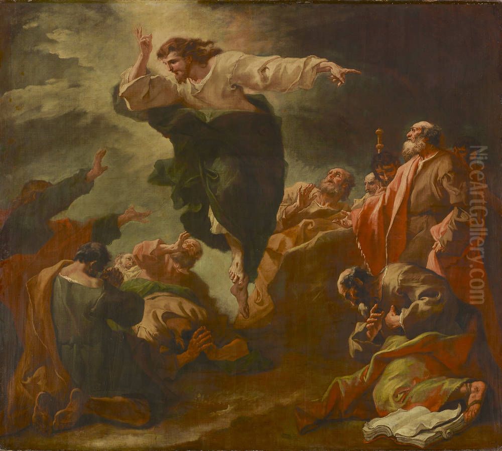 Christi Himmelfahrt Oil Painting by Sebastiano Ricci