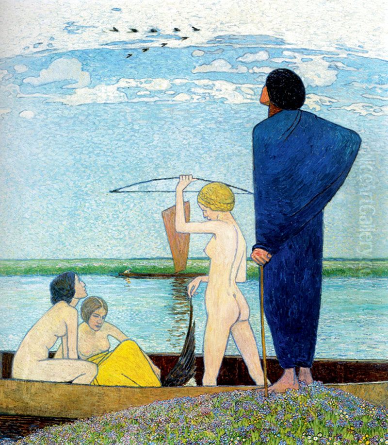 Traume Oil Painting by Heinrich Vogeler