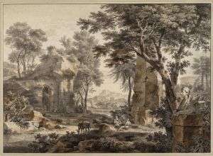 Landscape with the rest on the flight into Egypt