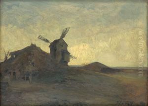Landscape with a Windmill