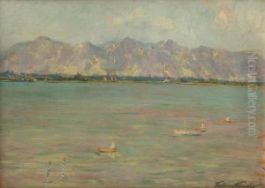 Mountain Landscape with a Lake