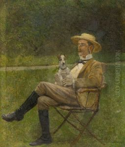 Study of a Seated Man with a Dog