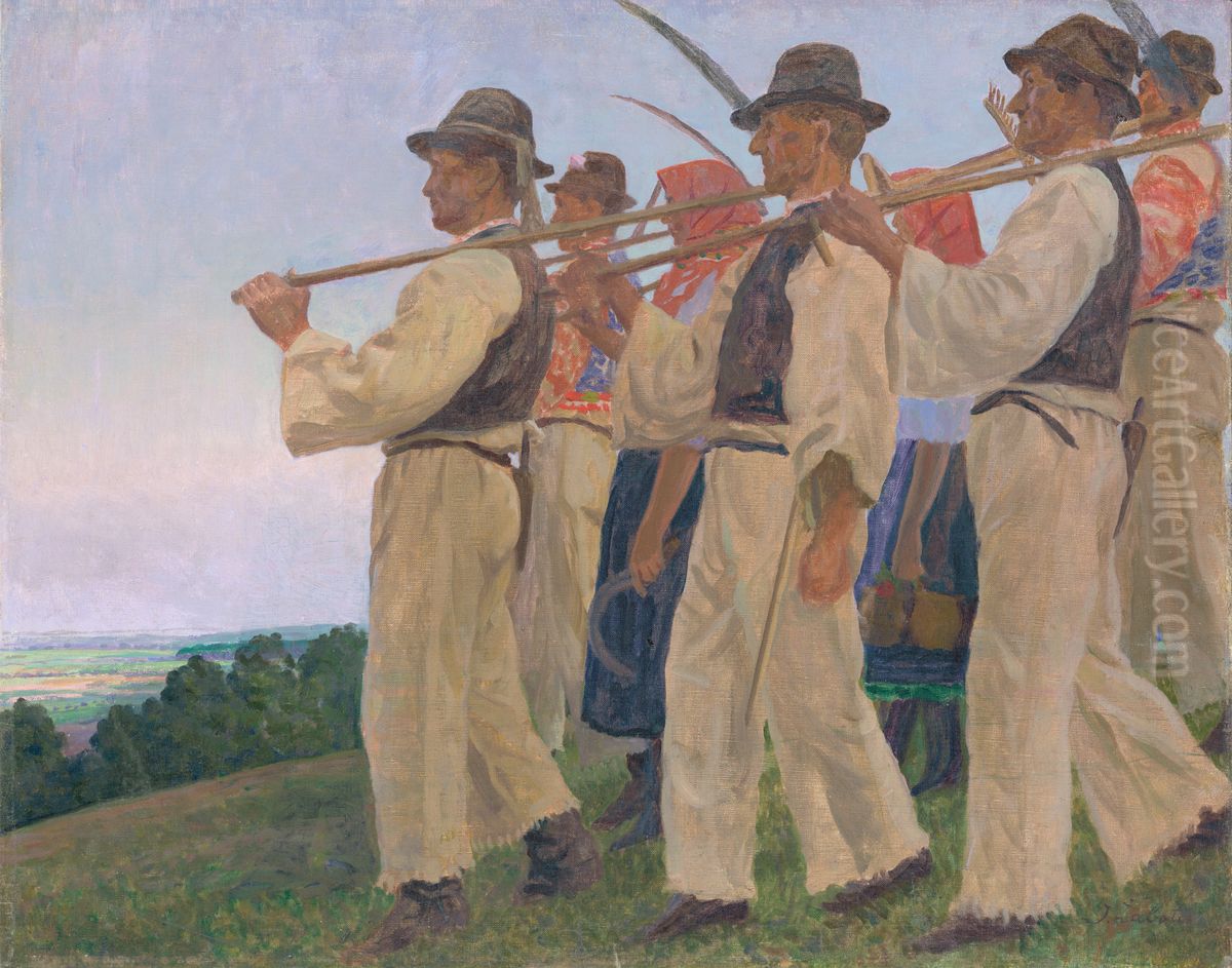 Kosci Oil Painting by Ivan Zabota
