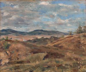 Landscape around Levice
