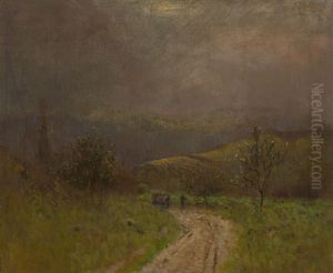 Autumn Landscape in the Early Evening