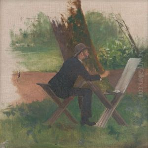 Artist Mednyanszky en Plein Air