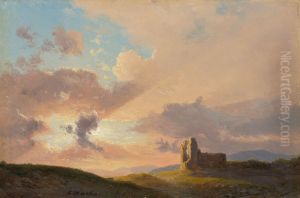 The Ruins at Sunset