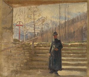 Study of Walking Priest