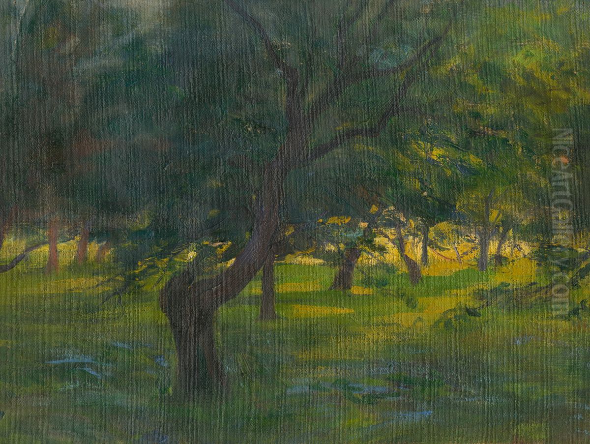 Landscape Oil Painting by Ludovit Pitthordt