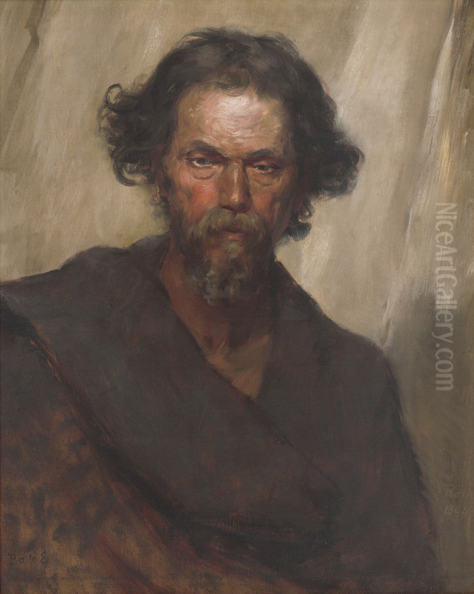 Rimsky tulak Oil Painting by Ede Ballo