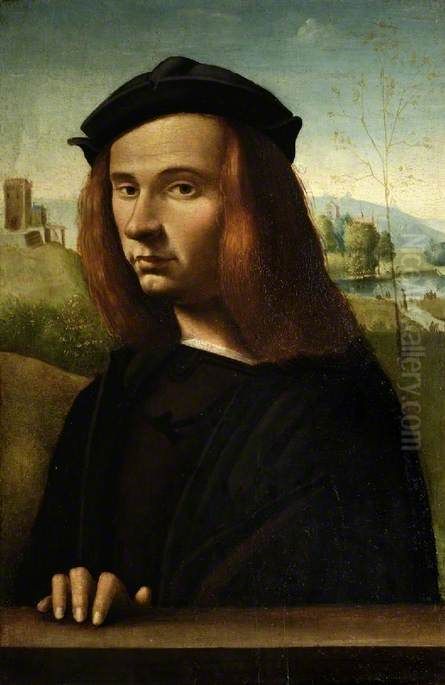 Portrait of a Young Man Oil Painting by Ridolfo del Ghirlandaio