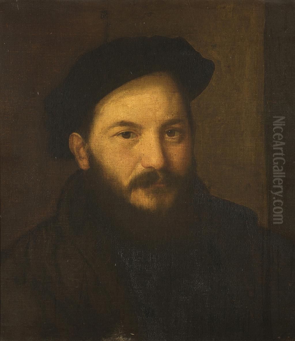 Portrait of a Man Oil Painting by Francesco Torbido