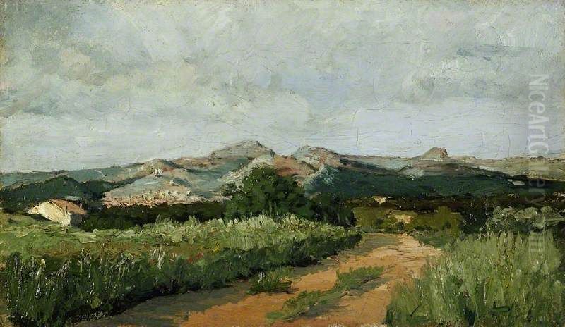 Provencal Landscape Oil Painting by Paul Guigou