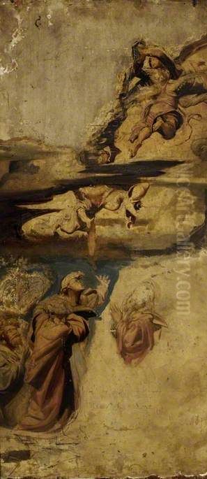The Ascension of Christ Oil Painting by Alfred Stevens