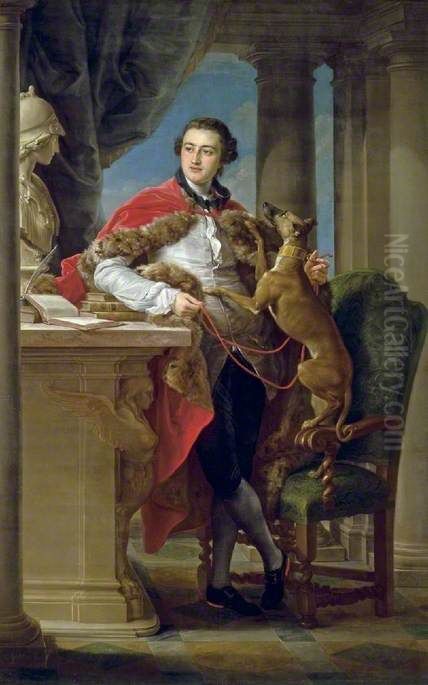 The 7th Earl of Northampton Oil Painting by Pompeo Batoni