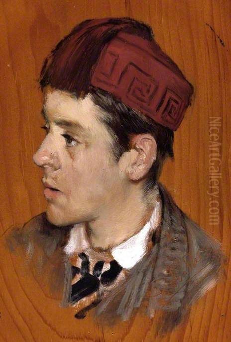 Sir Herbert Thompson, Bt Oil Painting by Lawrence Alma-Tadema