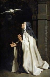 Saint Teresa of Avila's vision of the dove
