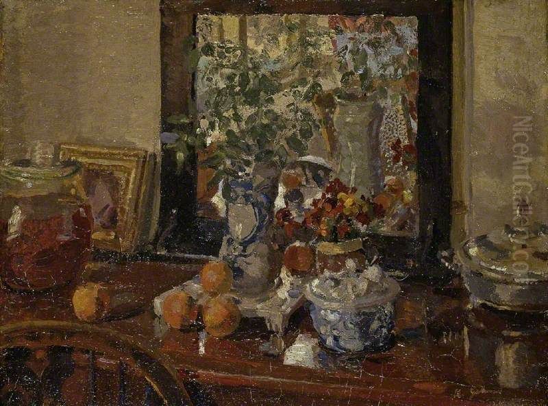 Still Life Oil Painting by Harold Gilman