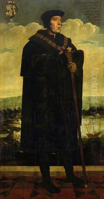 William Fitzwilliam, Earl of Southampton Oil Painting by Hans Holbein the Younger