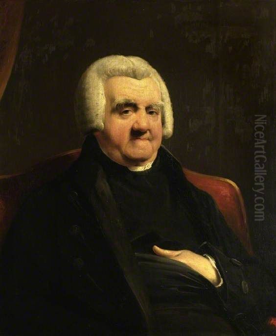 Dr Samuel Parr Oil Painting by James Lonsdale