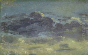 Sky Study with Mauve Clouds