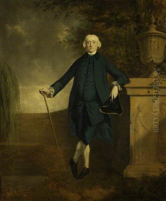 Francis Page of Newbury Oil Painting by Hugh Barron