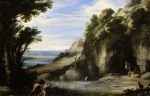 Landscape with Pan and Syrinx  (after Paul Bril)