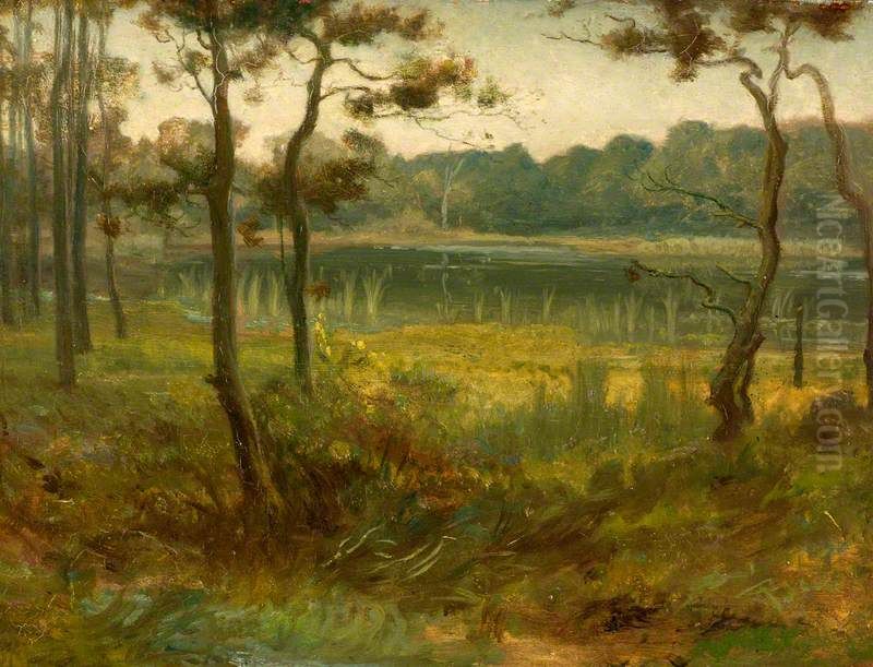 Landscape Oil Painting by George Heming Mason