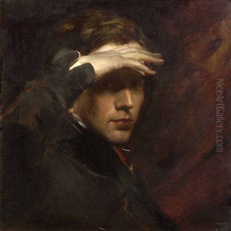 Self-portrait Oil Painting by George Richmond
